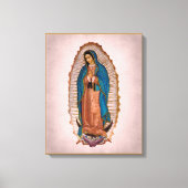 Onze Lieve Vrouw van Guadalupe 1531 Canvas Afdruk (Voorkant)