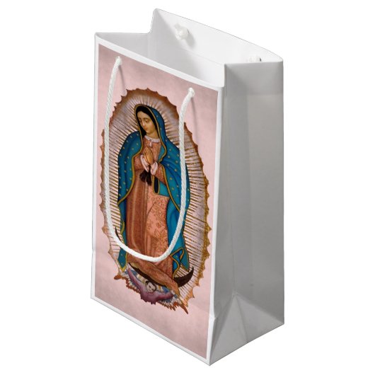 Onze Lieve Vrouw van Guadalupe 1531 Klein Cadeauzakje (Voorkant Gekanteld)