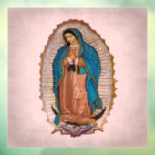 Onze Lieve Vrouw van Guadalupe 1531 Raamsticker (Vel 3)