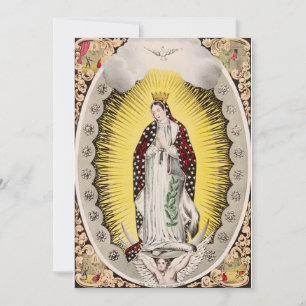 Onze-Lieve-Vrouw van Guadalupe Bedankkaart