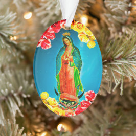  Onze-Lieve-Vrouw van Guadalupe Holiday Ornament