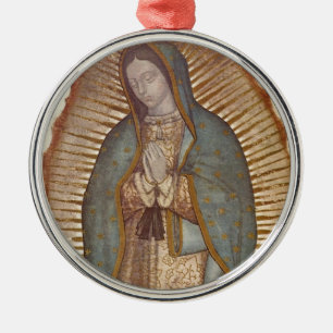 Onze-Lieve-Vrouw van Guadalupe Metalen Ornament