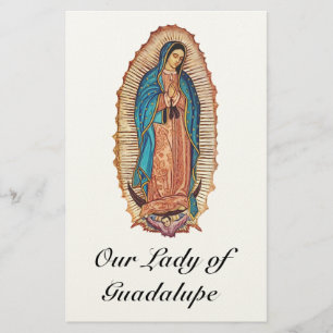 Onze-Lieve-Vrouw van Guadalupe Miraculieuze Tilma Briefpapier