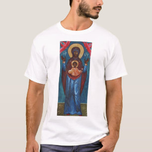 Onze Lieve Vrouw van het Teken Eeuwig Licht Kunstp T-shirt