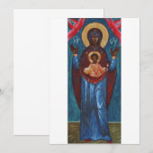 Onze Lieve Vrouw van het Teken Kaart (Voorkant / Achterkant)