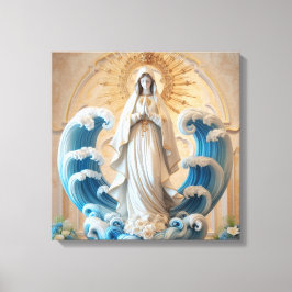 Onze Lieve Vrouw van het Zee 4 Canvas Afdruk
