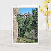 Onze Lieve Vrouw van Los Angeles Kerk, Chelva, Spa Kaart (Gele Bloem)