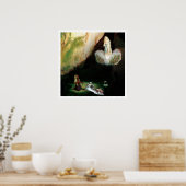 Onze-Lieve-Vrouw van Lourde poster (Keuken)