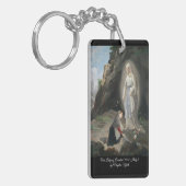 Onze-Lieve-Vrouw van Lourdes Sleutelhanger (Voorkant Links)