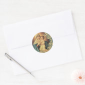 Onze Lieve Vrouw van Schoenstatt Maagd Maria Jezus Ronde Sticker (Envelop)
