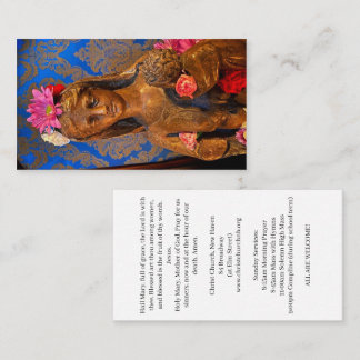Onze Lieve Vrouwe Christuskerkkaart Visitekaartje