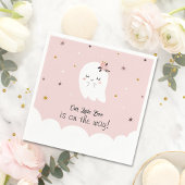 Onze Little Boo Roze Baby shower servetten - Ghost