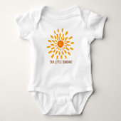 Onze Little Sunshine Baby Body suite Romper (Voorkant)