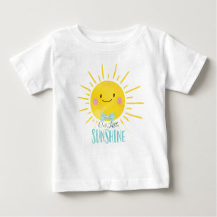 Onze Little Sunshine Blue Boy Baby Zomer T-shirt