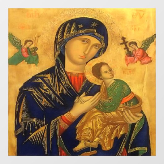 Onze moeder van de persoonlijke hulp raamsticker (Vel)