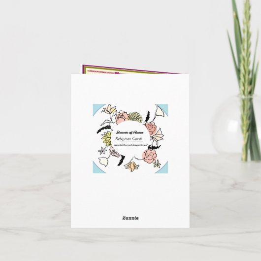 Onze Moeder van Eeuwigdurende Hulp Noteer Kaart me (Achterkant)