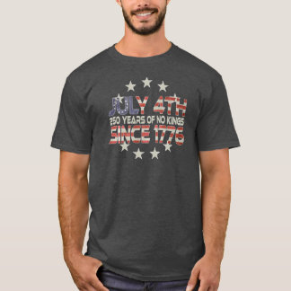 Onze Natie 250e 4 juli T-Shirt herdenken