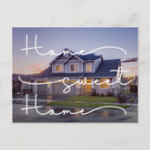 Onze nieuwe Home Modern Photo Moving Aankondiging  Briefkaart (Voorkant)