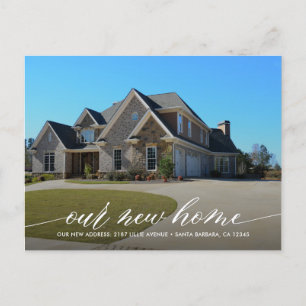 Onze nieuwe versie van de moderne foto van Home Mo Briefkaart