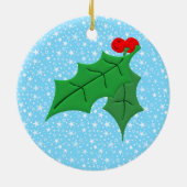 Onze Nth Kerstmis Keramisch Ornament (Achterkant)