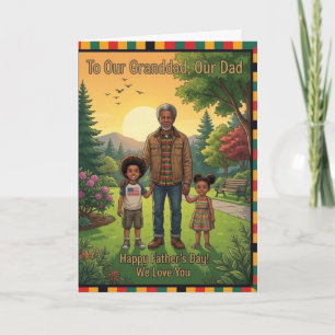 Onze Papa's Liefde Vaderdag kaart