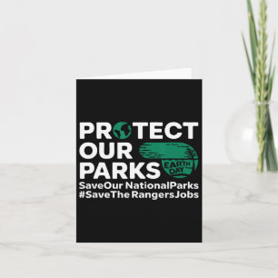 Onze parken beschermen Red onze nationale parken E Kaart