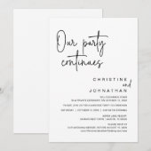 Onze partij gaat door met het weduwen van het Elop Kaart (Voorkant / Achterkant)