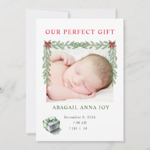 Onze Perfecte Cadeau Baby Aankondiging