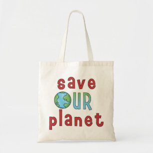 Onze planeet opslaan *Accent Bag* Tote Bag