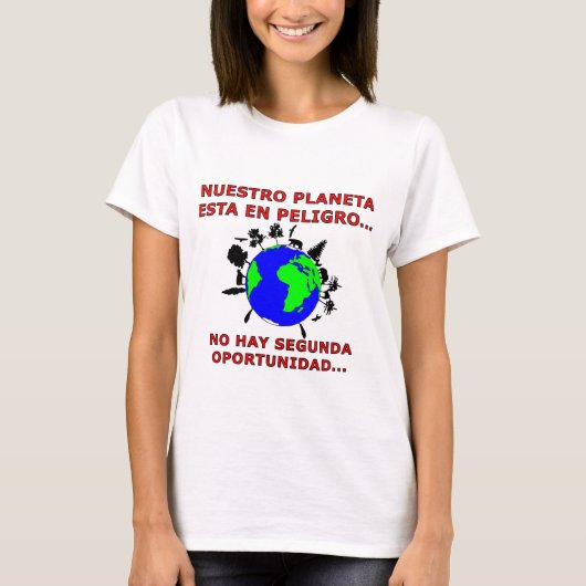 ONZE PLANEET T-SHIRT (Voorkant)