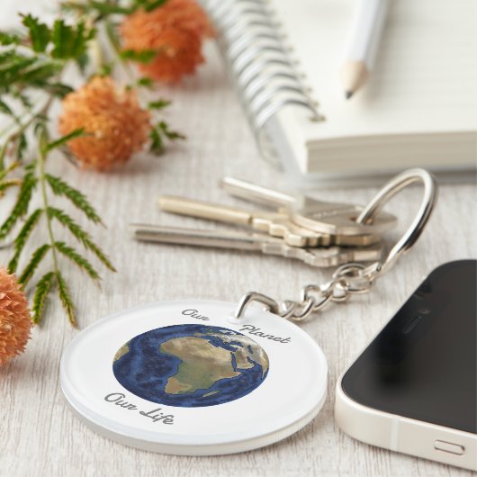 Onze Planet Sleutelhanger (Voorkant Rechts)