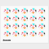 Onze Prints maken op aarde Sticker (Vel)
