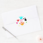 Onze Prints maken op aarde Sticker (Envelop)