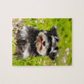 Onze Schnauzer Ons Huisdier Legpuzzel (Horizontaal)