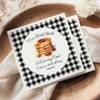 Onze Short Stack Pannenkoeken Ontbijt Verjaardagsf