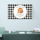 Onze Short Stack Pannenkoeken Ontbijt Verjaardagsf Spandoek (Beurs)