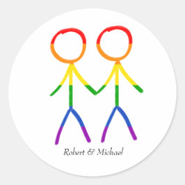 Onze speciale dag ronde sticker