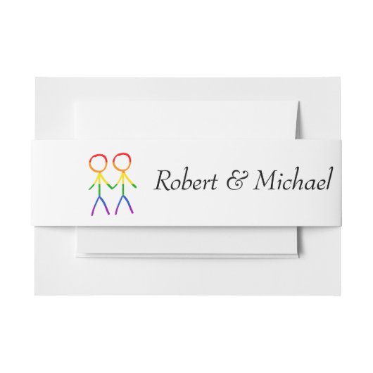 Onze speciale dag uitnodigingen wikkel (Voorkant Voorbeeld)