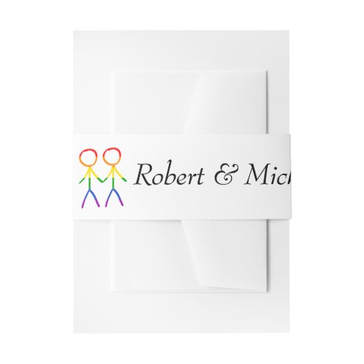 Onze speciale dag uitnodigingen wikkel (Voorkant Voorbeeld)