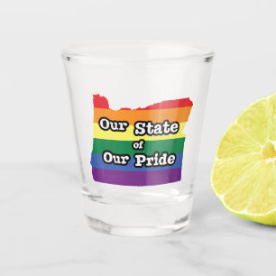 Onze staat van onze trots Oregon Shot Glas