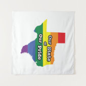Onze staat van onze trots | Texas Wandkleed (Voorkant (horizontaal))