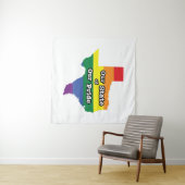 Onze staat van onze trots | Texas Wandkleed (In Situ (horizontaal))