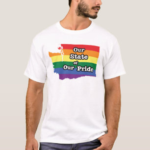 Onze staat van onze trots   Washington T-shirt