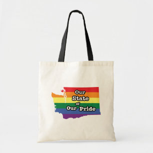 Onze staat van onze trots Washington Tote Bag