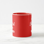 Onze stiefvader is onze held Cool Coffee Mok (Midden)