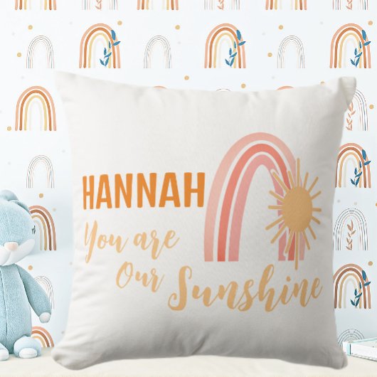 Onze Sunshine Boho Rainbow Kussen