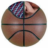 Onze superster rood, wit en blauw basketbal (Rechts)