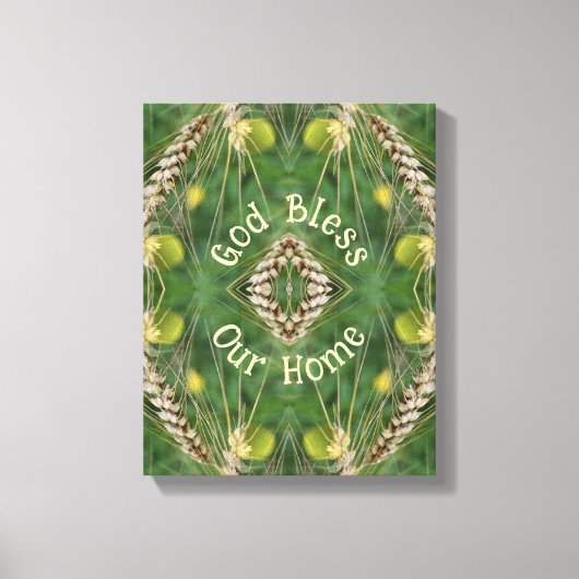 Onze thuis gedroogd zwaard Abstract Canvas Afdruk (Voorkant)