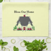 Onze thuisbasis theedoek (Gevouwen)