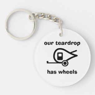 onze trappen hebben wielen sleutelhanger